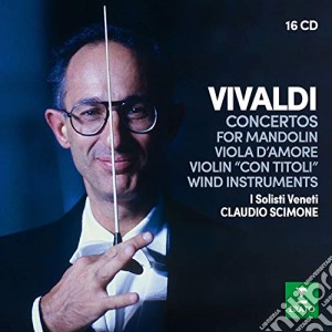 Antonio Vivaldi - Concertos For Mandolin, Viola D'Amore (16 Cd) cd musicale