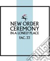(LP Vinile) New Order - Ceremony (Version 2) (Ep 12') cd