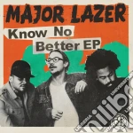 Major Lazer - Know No Better Ep cd