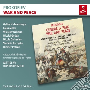 Sergei Prokofiev - War And Peace cd musicale di Rostropovic Mstislav