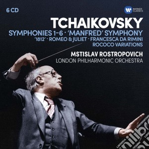Pyotr Ilyich Tchaikovsky - Symphony No.1-6 (6 Cd) cd musicale di Tchaikovsky