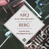 Alban Berg - Lyric Suite, String Quartet cd