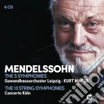 Felix Mendelssohn - The Complete Symphonies (6 Cd) cd