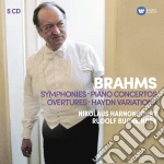 Johannes Brahms - Symphonies, Overtures, Piano Concertos (5 Cd) cd