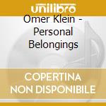 Omer Klein - Personal Belongings cd