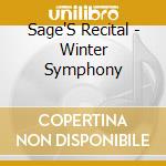 Sage'S Recital - Winter Symphony cd