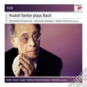 Rudolf Serkin: Plays Bach (3 Cd) cd musicale di Sony Classical