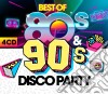 Best Of 80S & 90S Disco Party / Various (4 Cd) cd