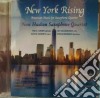 New Hudson Saxophone Quartet: New York Rising cd