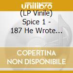 (LP Vinile) Spice 1 - 187 He Wrote (2Lp-Red Smoke Coloured) (Rsd Black Friday 2023) vinile