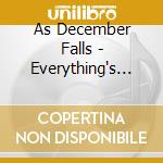 As December Falls - Everything's On Fire But I'm Fine cd