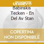 Babinskis Tecken - En Del Av Stan cd