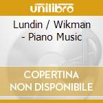 Lundin / Wikman - Piano Music cd