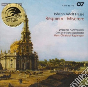 Hasse / Schwarz / Dresden Cham - Requiem & Miserere cd musicale di Hasse / Schwarz / Dresden Cham