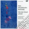 Felix Mendelssohn / Ziesak / Schneiderman / Bernius - Wie Der Hirsch Schreit: Church Music 4 cd