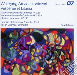 Wolfgang Amadeus Mozart - Vesperae Et Litania cd musicale di Mozart / Urb / Moor / Kogermann / Turi / Kalijuste
