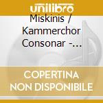 Miskinis / Kammerchor Consonar - Thoughts Of Psalms Contempora cd