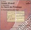 Liszt / Stravinsky / Haas - Transcriptions For Organ cd