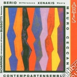 Mauro Ceccanti Contempoartensemble: Berio, Bussotti, Sciarriono, Iannis Xenakis cd musicale di Etc Bussotti/berio