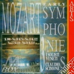 Wolfgang Amadeus Mozart - Early Symphonies Vol.3 cd musicale di Wolfgang Amadeus Mozart