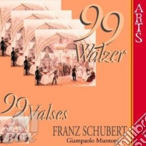 Giampaolo Muntoni - Franz Schubert: 99 Walzer cd musicale di Schubert