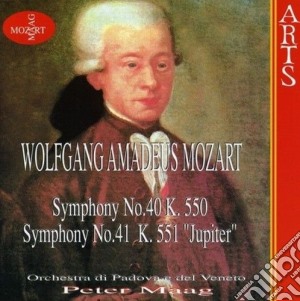 Wolfgang Amadeus Mozart - Symphony No.40, 41 Jupiter cd musicale di Wolfgang Amadeus Mozart