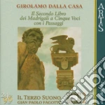 Sec.libro madrigali 5 voci - fagotto cd