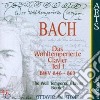Johann Sebastian Bach - Das Wohltemperierte Klavier (2 Cd) cd