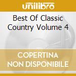 Best Of Classic Country Volume 4 cd
