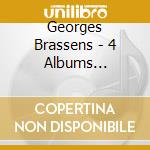 Georges Brassens - 4 Albums Originaux (4 Cd) cd musicale di Georges Brassens