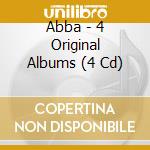 Abba - 4 Original Albums (4 Cd) cd musicale di Abba