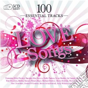 100 Essential Love Songs / Various (5 Cd) cd musicale di ARTISTI VARI