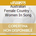 Australian Female Country - Women In Song cd