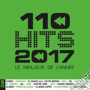 110 Hits 2017 (5 Cd) cd musicale di V/A