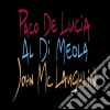 (LP Vinile) Paco De Lucia / Al Di Meola / John Mclaughlin - Guitar Trio cd