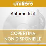 Autumn leaf cd
