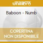 Baboon - Numb cd