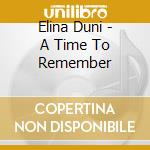 Elina Duni - A Time To Remember cd
