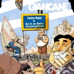 (LP Vinile) Giancane - Tutto Male / Sei In Un Paese Meraviglioso (Copertina Zerocalcare) (Red & Yellow Vinyl) (2 Lp) vinile