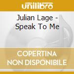 Julian Lage - Speak To Me cd