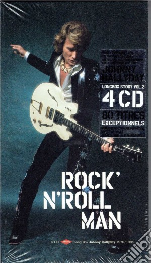 Hallyday, Johnny - Rock''n''roll Man(longbox) (4 Cd) cd musicale di Hallyday, Johnny