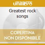 Greatest rock songs cd