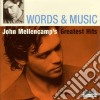 John Mellencamp - Words & Music (2 Cd) cd