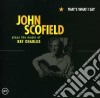 John Scofield - That's What I Say cd
