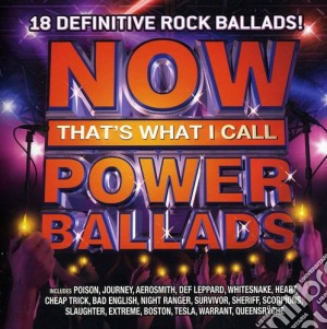 Now Power Ballads cd musicale