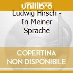 Ludwig Hirsch - In Meiner Sprache cd