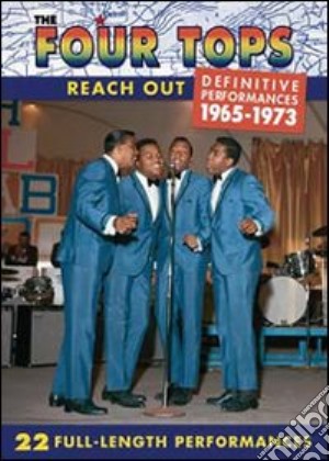 (Music Dvd) Four Tops - Reach Out - Definitive Performances 1965-1973 cd musicale