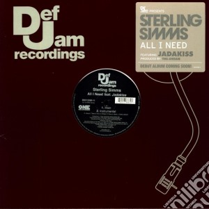 (LP Vinile) Sterling Simms - All I Need (X2) lp vinile di Sterling Simms