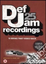(Music Dvd) Def Jam Recordings 25 - Vj Bring That Video Back cd