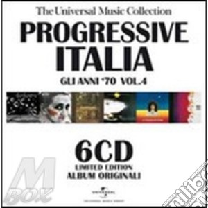 Progressive Italia 4- Box 6cd cd musicale di ARTISTI VARI